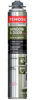 Монтажная профессиональная пена PENOSIL WINDOW & DOOR Elastic